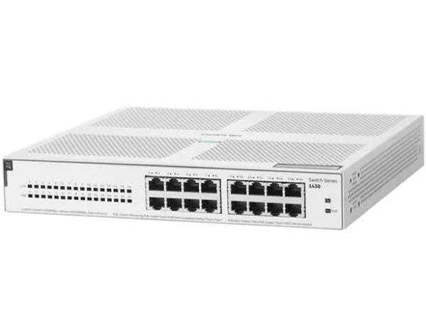 Aruba Instant On 1430 16G Class4 PoE 124W 16-Port Unmanaged Switch