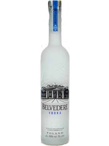 Belvedere Vodka with Light 3L Plain 40% Size 300cl