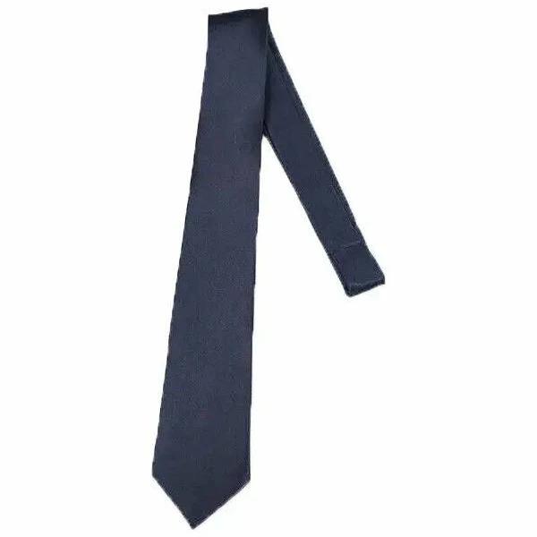 Mens Skinny Tie Plain Wedding Slim Necktie Formal Casual Narrow Party Men's Ties - Navy