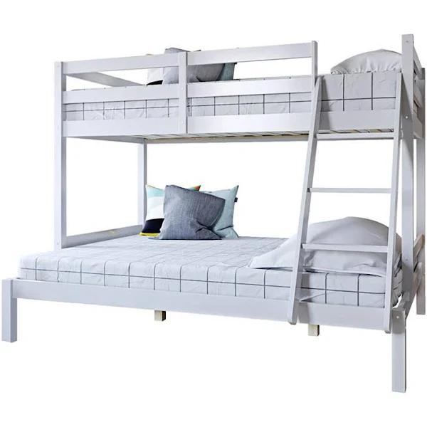 Luxo Furniture Antonia Natural Pine Triple Bunk Bed