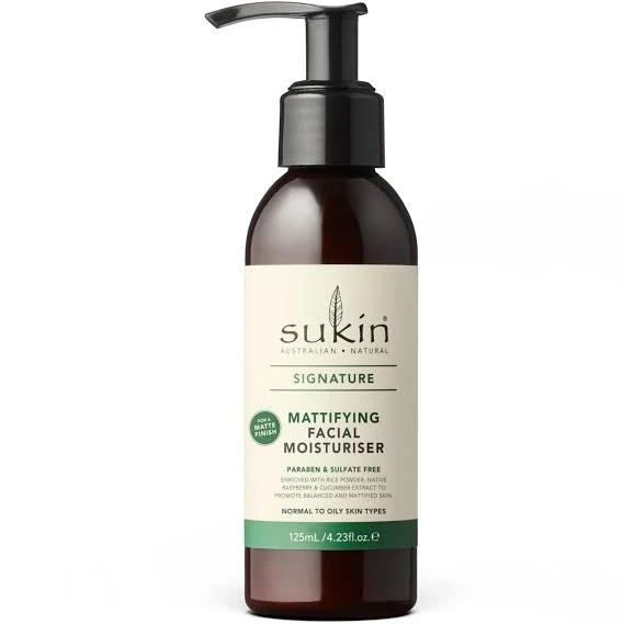 Sukin Signature Mattifying Facial Moisturiser 125ml