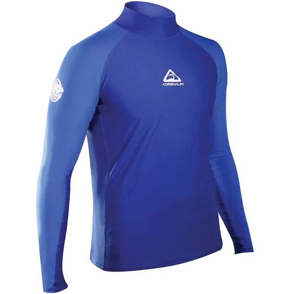 Adrenalin Beach Long Sleeve Adult Rash - Navy - Small