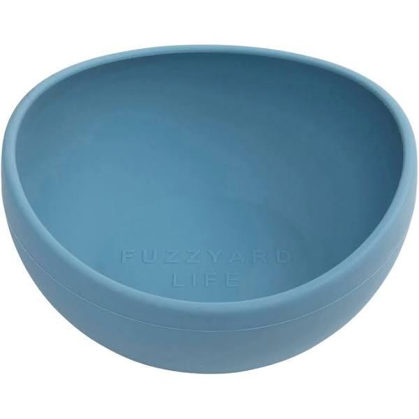 FuzzYard Life Silicone Dog Bowl French Blue / Small