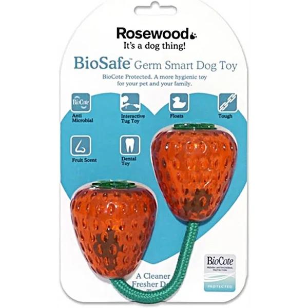 Rosewood Dog Toy Biosafe Strawberry