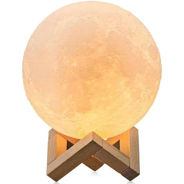 GOMINIMO Multi-colored Moon Lamp 18cm GO-WDL-104-YPI