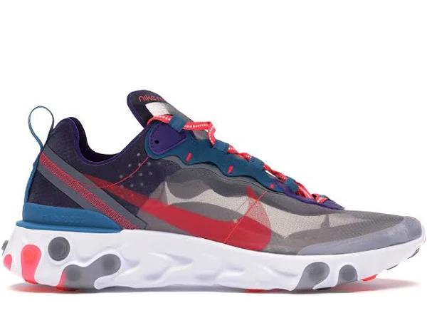 Nike React Element 87 Red Orbit Shoes - Size 12