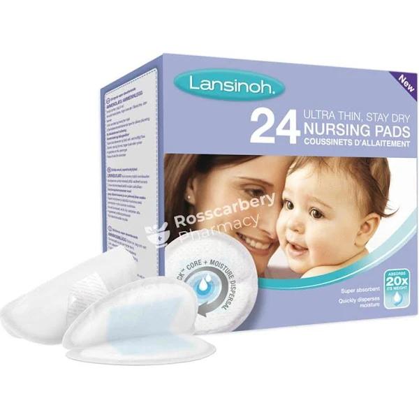 Lansinoh 24 Disposable Nursing Pads