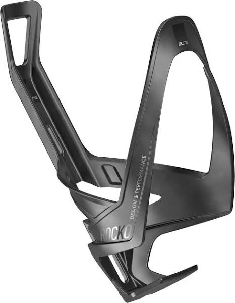 Elite Rocko Carbon Bottle Cage Glossy White