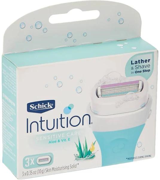 Schick Intuition Sensitive Care 3 Cartridges