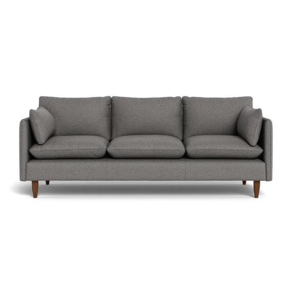 Eton Fabric Sofa Dark Grey by Freedom