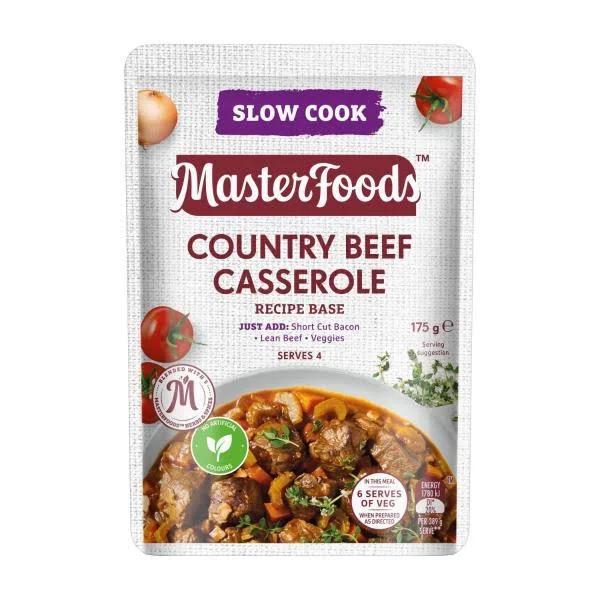 Masterfoods Country Beef Casserole Recipe Base