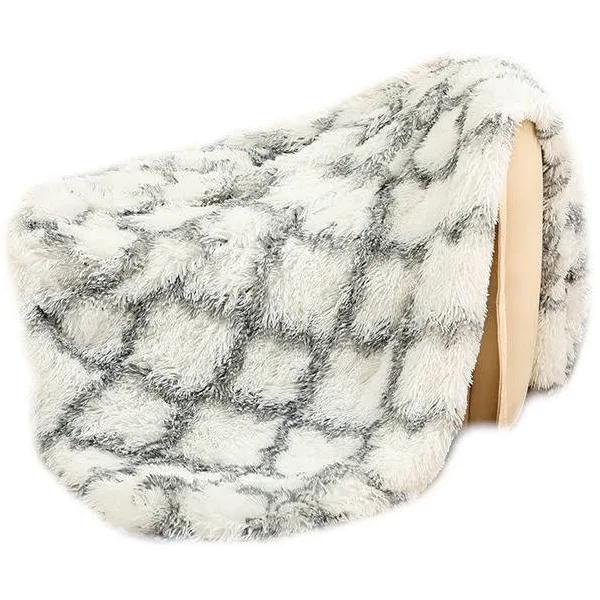 Warm Fluffy Faux Fur Plush Shaggy Throw Blanket