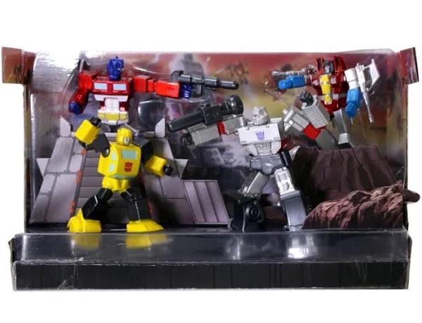 Transformers - Nano Metalfigs Diorama Scene