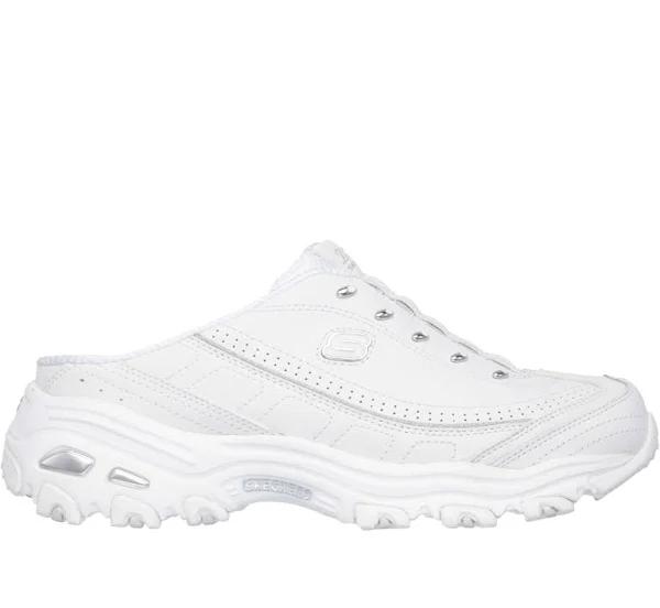 Skechers Women's Athletic Shoes Bright Sky - Color: White/Silver - 9 Medium (B,M) US - AfterPay & Klarna Available