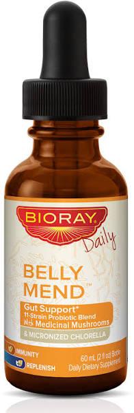 Bioray Belly Mend Gut Support Alcohol Free 2 fl oz (60 ml)