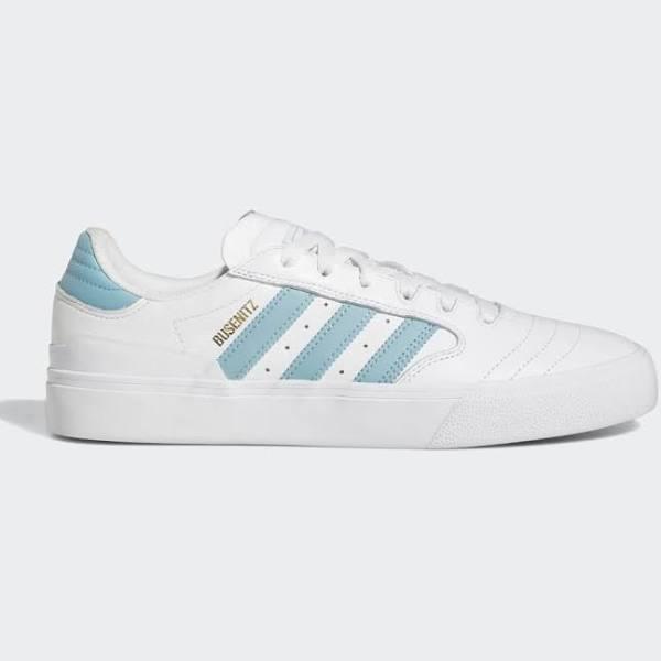 Adidas x Busenitz | Vulc 2 SHOES. White/Blue/Gold 11