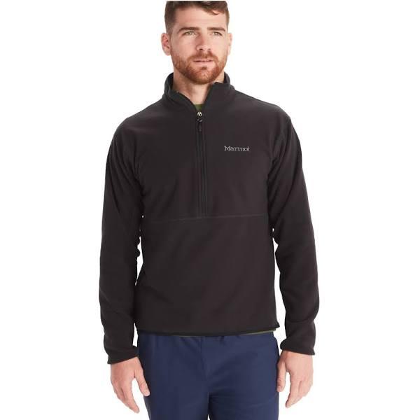 Marmot Rocklin 1/2 Zip Mens Fleece Pullover - Black - M