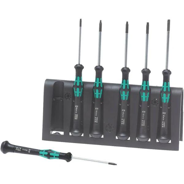 Wera 05118154001 2067/6 TX Bo Rack Screwdriver Set