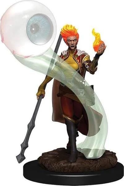 D&D Icons of Realms Fire Genesi Wizard Female Premium Figure