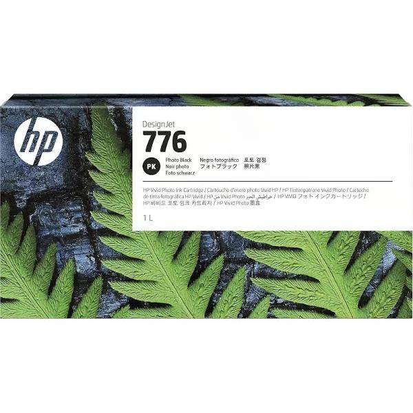 HP 776 1-Liter Photo Black Ink Cartridge