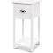 Artiss Bedside Table Nightstand Drawer Storage Cabinet Side Shelf White