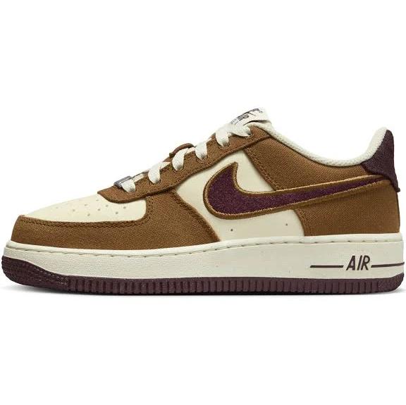 Nike Air Force 1 LV8 Older Kids' Shoes - Brown