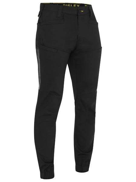 Bisley x Airflow Stretch Ripstop Vented Cuffed Pant (BP6151) 72R / Black