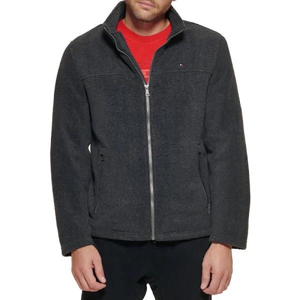 Tommy Hilfiger Men's Classic Zip Front Polar Fleece Jacket