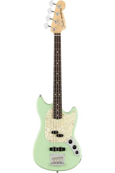 Fender American Performer Mustang Bass - Satin Surf Green