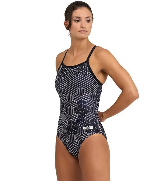 Arena Kikko Pro Lightdrop One Piece Swimsuit Black Grey Women - 26