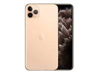 Apple iPhone 11 Pro Max - 4G smartphone - dual-SIM / Internal Memory 256 GB - OLED display - 6.5" - 2688 x 1242 pixels - 3x rear cameras 12 MP, 12 MP, 12 MP - front camera 12 MP - gold