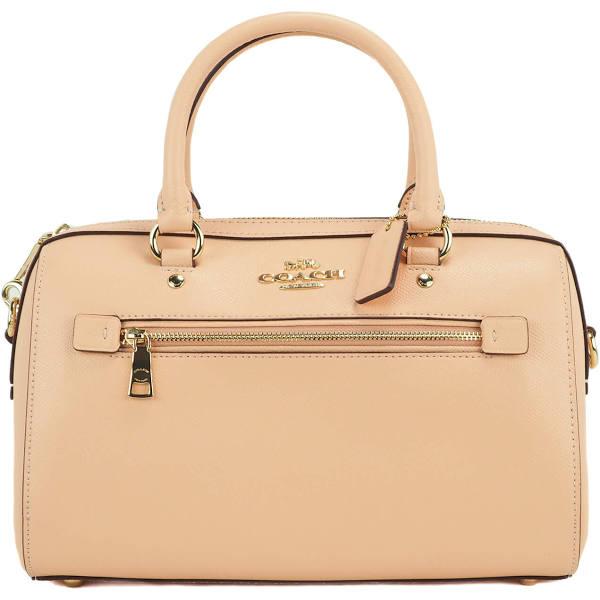 Coach (79946) Rowan Faded Blush Medium Satchel Crossbody Bag