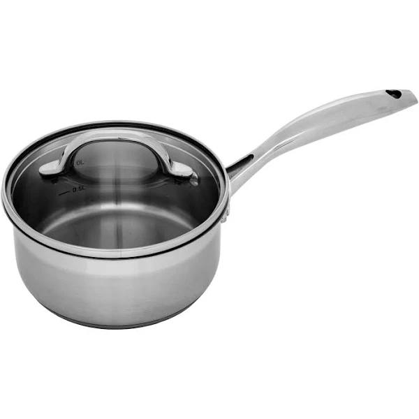 Swiss Diamond Premium Steel Saucepan With Lid 16cm