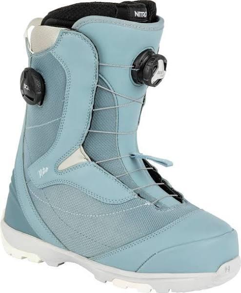 Nitro Cypress Boa Dual Womens Snowboard Boots - Blue/Grey - 2023