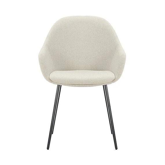 Fords Set of 2 Dining Chair Beige by Freedom, 100% Polyester