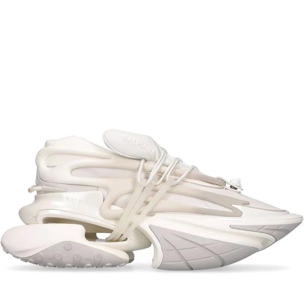 Balmain White Unicorn Sneakers