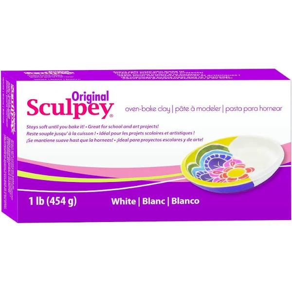 Sculpey Original Polymer Clay 1lb White