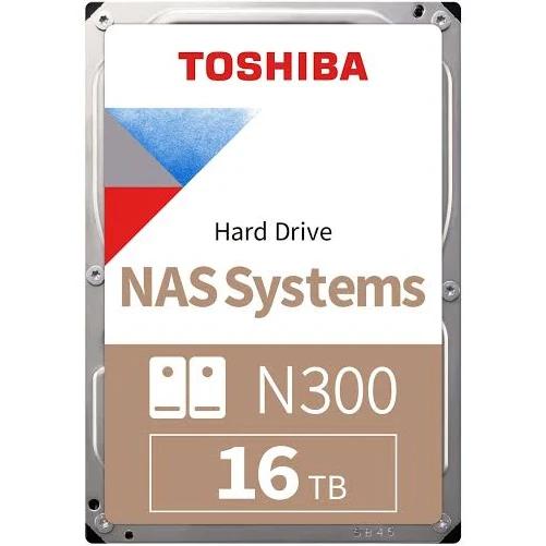 Toshiba (HDWG31GUZSVA) N300 3.5" 16TB NAS Hard Drive