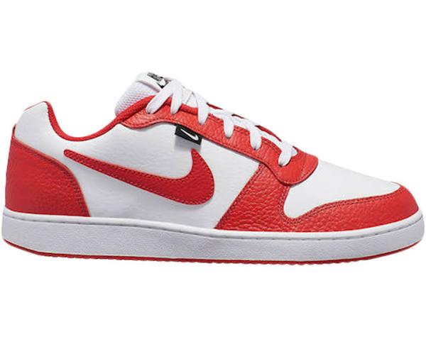 Nike Ebernon Low PRM White University Red Black