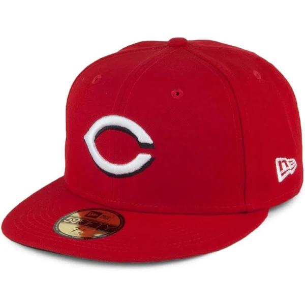 New Era - MLB Red Cap - Cincinnati Reds Authentic On-Field 59FIFTY Red Fitted @ Hatstore