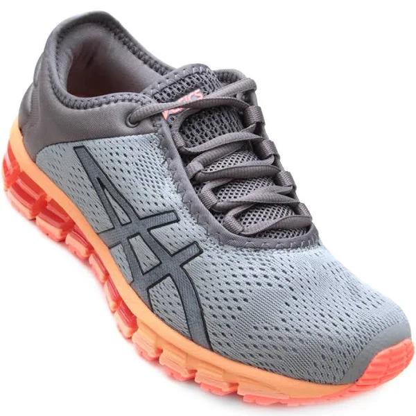 Asics Gel-Quantum 180 Womens Grey Running Trainers - Size UK 3.5