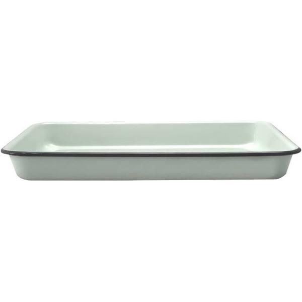 Falcon Enamel Baking Tray 28x22cm Duck Egg Blue