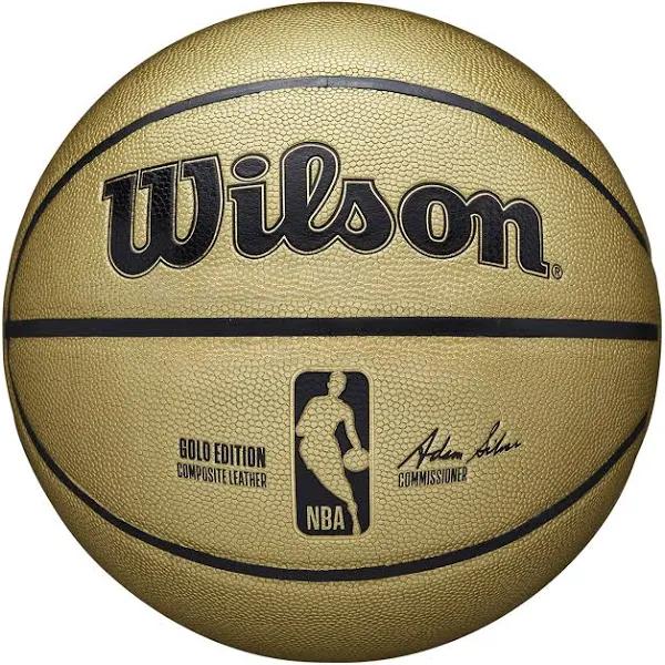 Wilson NBA Gold Edition Size 7 Basketball Gold