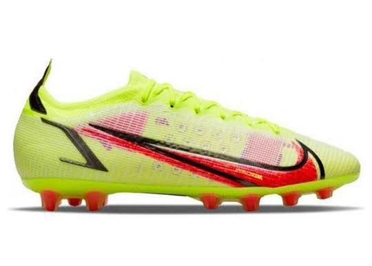 Nike Mercurial Vapor 14 Elite FG Volt Black Bright Crimson