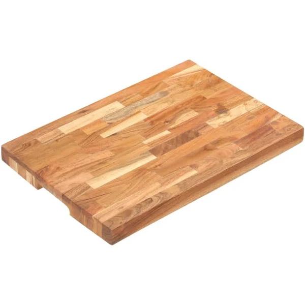 Chopping Board 50x35x4 cm Solid Acacia Wood vidaXL