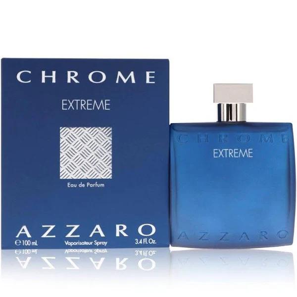 Chrome Extreme Eau De Parfum Spray by Azzaro - 100 ml