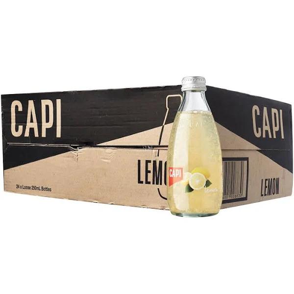 Capi Fruit Soda Lemon 250ml (Case of 24)