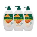 Palmolive Naturals Body Wash 3L (3x1L), Milk and Honey With Moisturizing Milk, Soap Free Shower Gel, No Parabens Phthalates or Alcohol