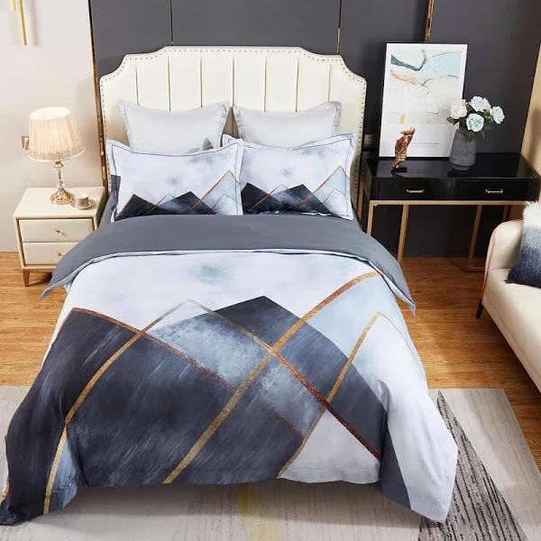 Fabric Fantastic King Size Dakuta Quilt/Doona/Duvet Cover Set