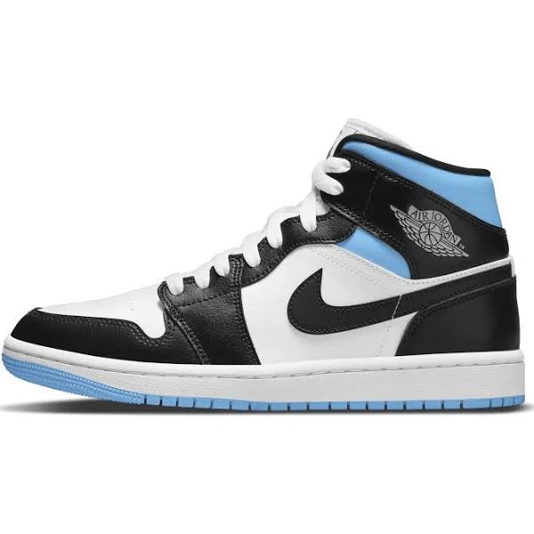 (Women) Air Jordan 1 Mid 'University Blue' BQ6472‐102